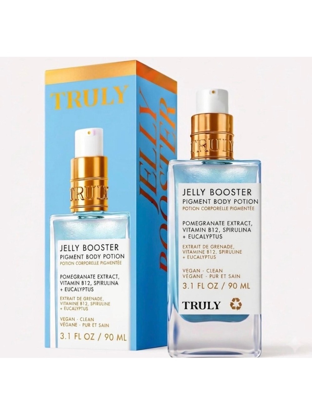 Truly Jelly Booster Pigment Body Potion 3.1 oz NIB Dark Spot Serum